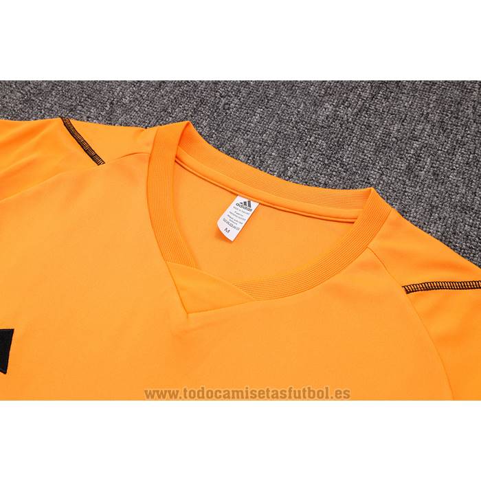 Chandal del SC Internacional Manga Corta 2023-2024 Naranja